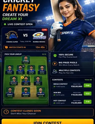 Wwwafuncassino (afun casino) fantasy cricket & matchday visual 3